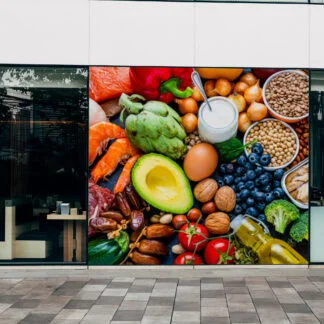 Sektörel Gıda Duvar Kağıdı Market Yiyecek Duvar Posteri Cafe & Restoran & Pastane Duvar Kağıtları